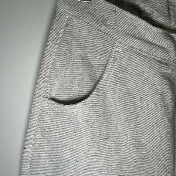 Soluna Collective Denim Pants Grey Adjustable Size 6 Upcycled Cotton Relaxed Fit - Picture 5 of 13